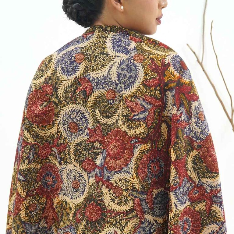 Kain Tiga Negri Bunga Seruni Sekar Jagad