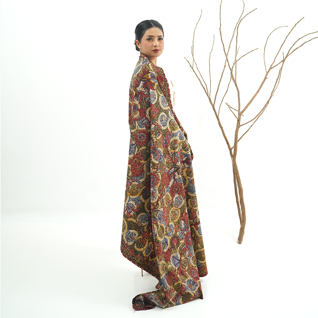 Kain Tiga Negri Bunga Seruni Sekar Jagad